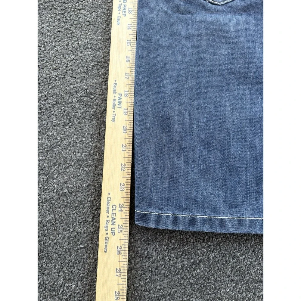 Southpole Mens Denim Shorts Size 34 Blue Y2K‎ Baggy Jean Short